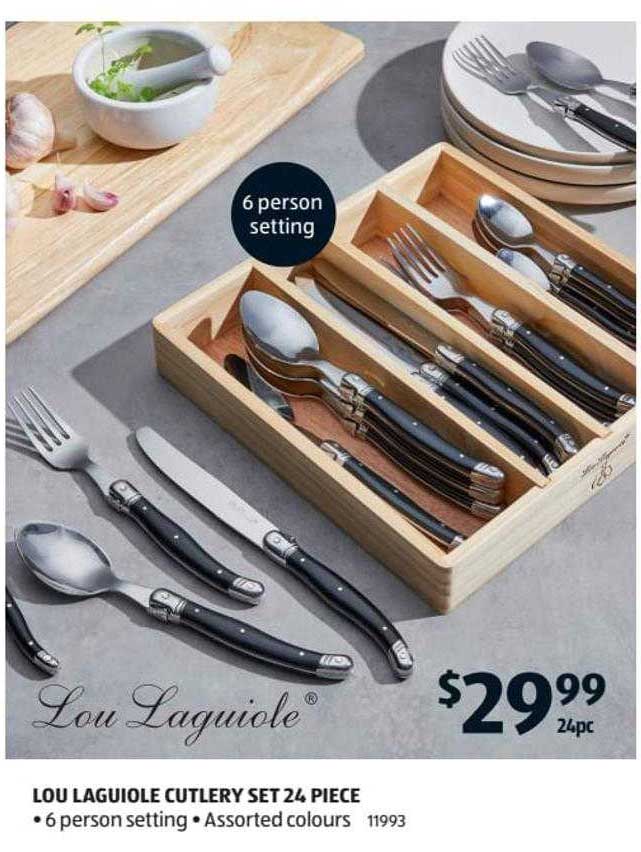 Aldi Australia to bring back French Lou Laguiole cutlery set worth $280 for  just $29