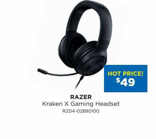 Bing Lee Razer Kraken X Gaming Headset