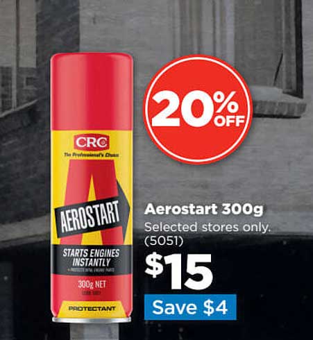 Repco Aerostart Selected Stores Only