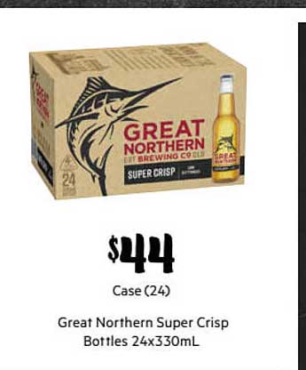 First Choice Liquor Great Northern Super Crisp Bottles