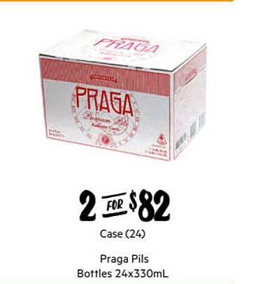 First Choice Liquor Praga Pils Bottles