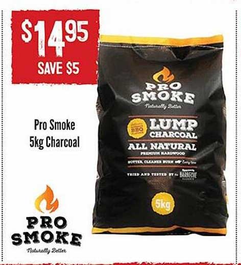 Barbeques Galore Pro Smoke Charcoal