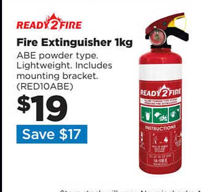 Repco Ready 2 Fire Extinguisher