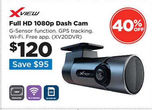 Repco Xview Full Hd 1080p Dash Cam