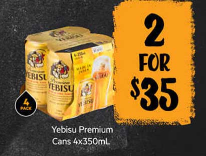First Choice Liquor Yebisu Premium Cans