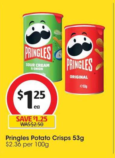 Pringles Potato Crisps Offer at Coles - 1Catalogue.com.au