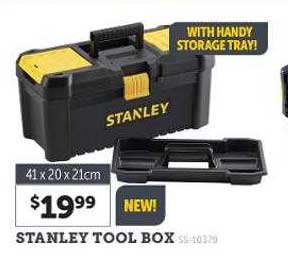 stanley tool box