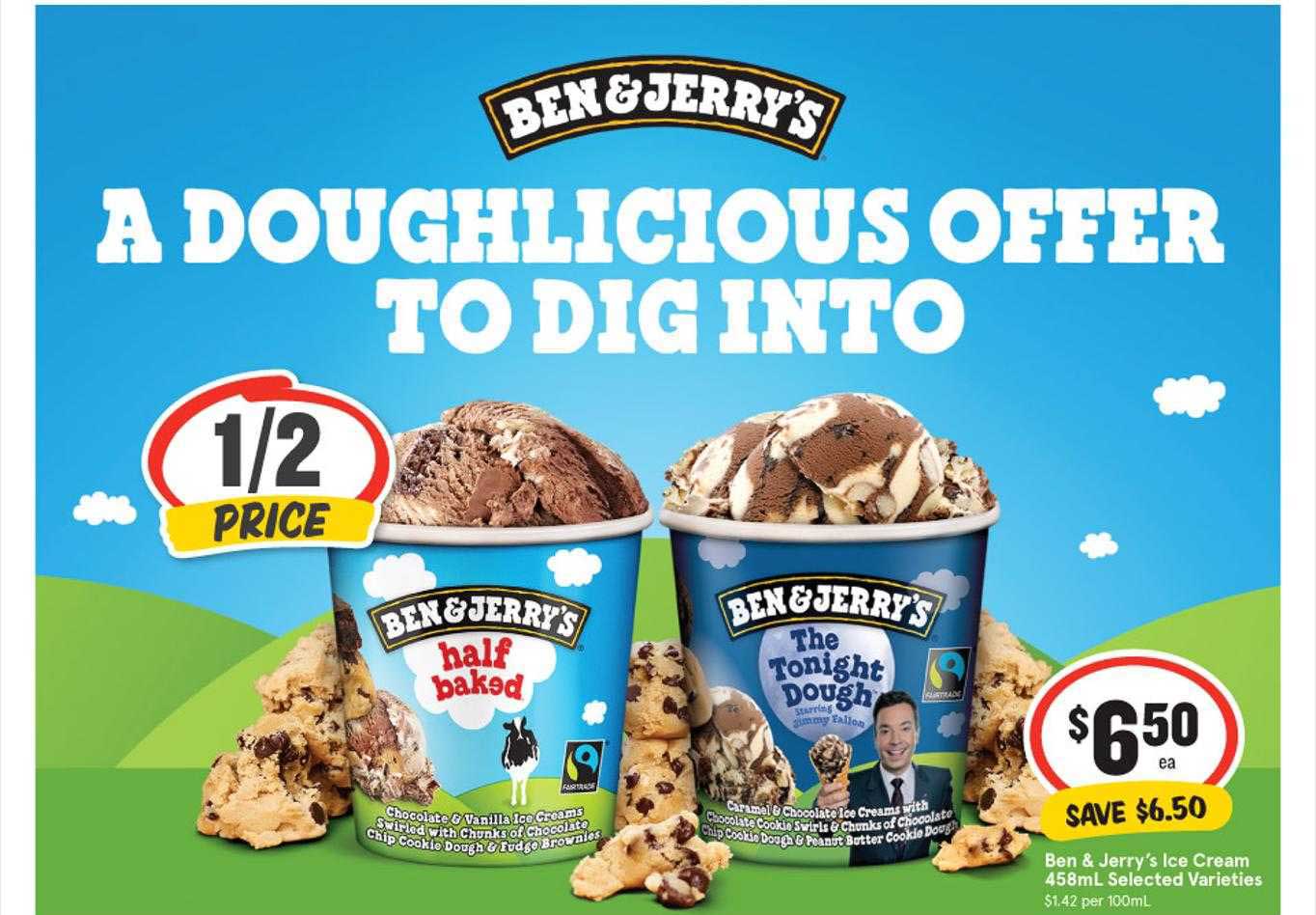 Ben & Jerry's Ice Cream Selected Varieties Offer at IGA