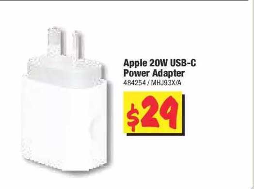 JB-HiFi Apple 20w Usb-c Power Adapter