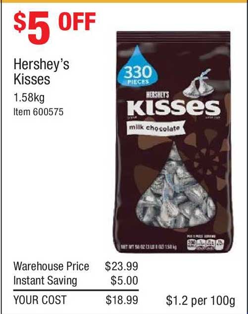 Costco Hershey's Kisses