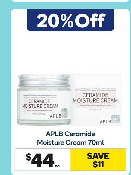 Woolworths Aplb Ceramide Moisture Cream