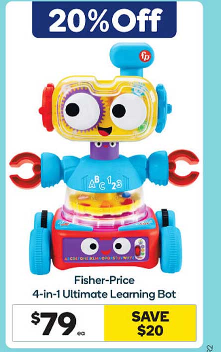 Woolworths Fisher-price 4in1 Ultimate Learning Bot