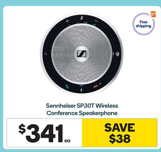 Woolworths Sennheiser Sp30t Wireless Conference Speakerphone