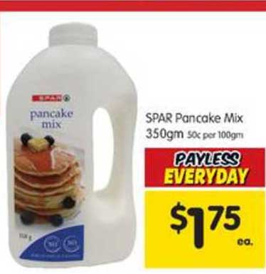 SPAR Spar Pancake Mix 350gm