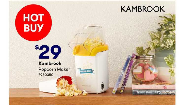 BIG W Kambrook Popcorn Maker