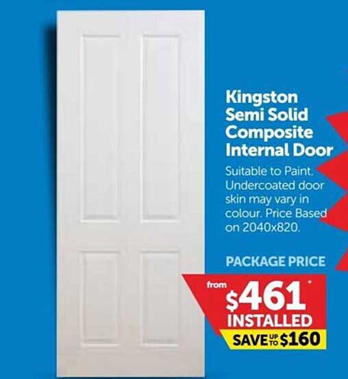 Doors Plus Kingston Semi Solid Composite Internal Door