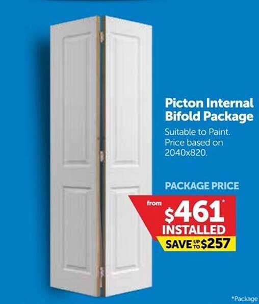 Doors Plus Picton Internal Bifold Package