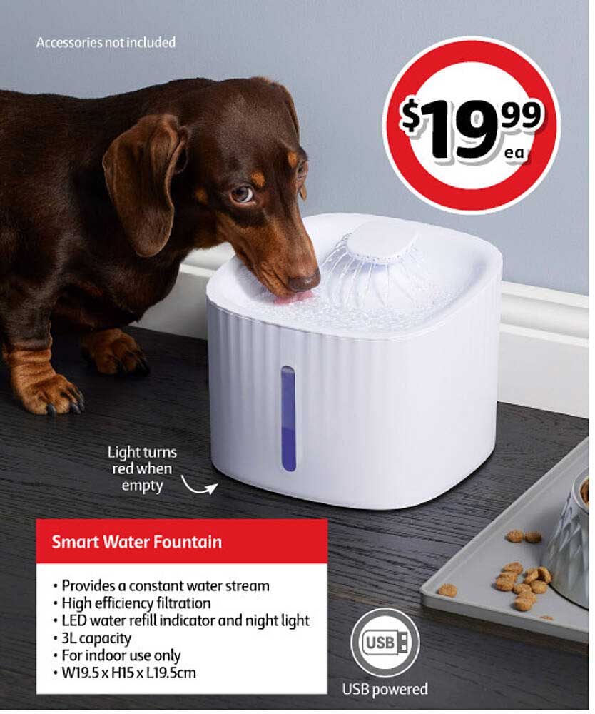 Coles Smart Water Fountain