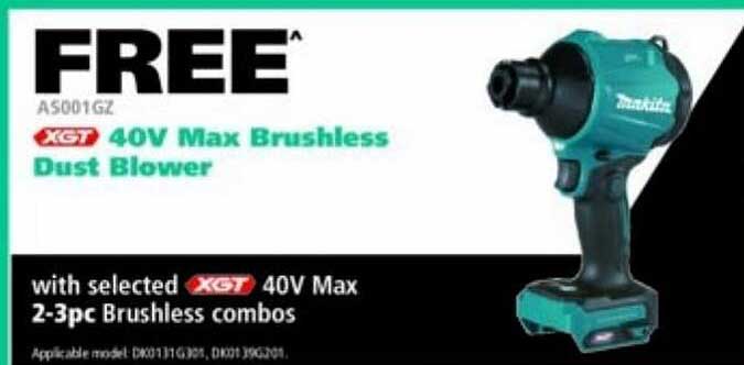 United Tools Xgt 40v Max Brushless Dust Blower