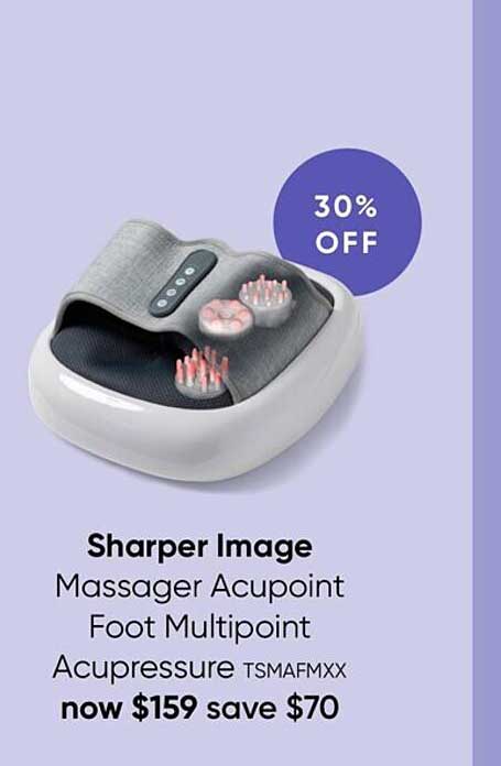Sharper Image Massager Acupoint Foot Multipoint Acupressure Offer At Myer Au