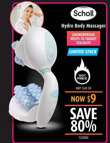 Shaver Shop Scholl Hydro Body Massager