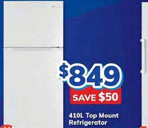 Bi Rite 410l Top Mount Refrigerator