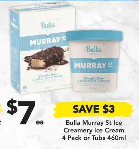 Drakes Bulla Murray St Ice Creamery Ice Cream