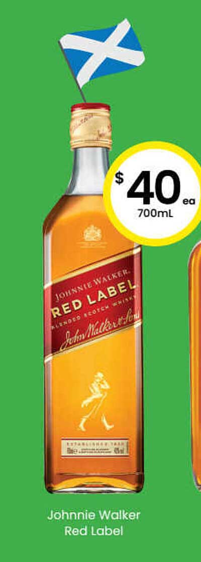The Bottle-O Johnnie Walker Red Label