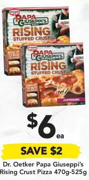 Drakes Rising Crust Pizza