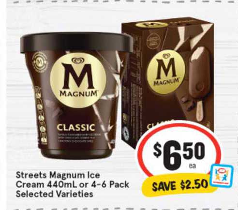 IGA Streets Magnum Ice Cream