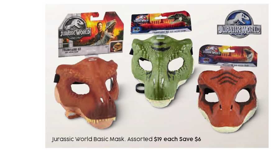 Target Jurassic World Basic Mask