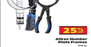 Autopro Altrex Number Plate Frames