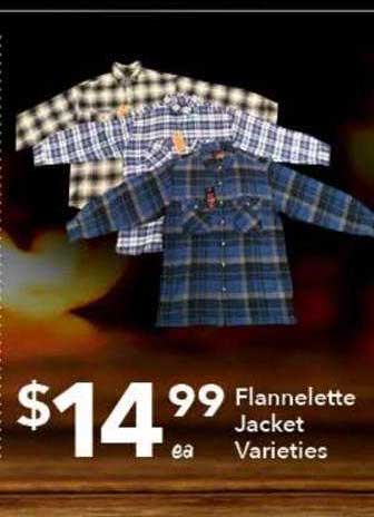Ritchies Flannelette Jacket