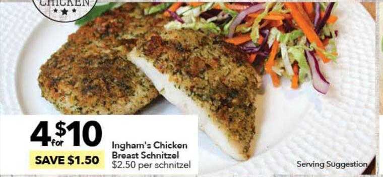 Ritchies Ingham's Chicken Breast Schnitzel
