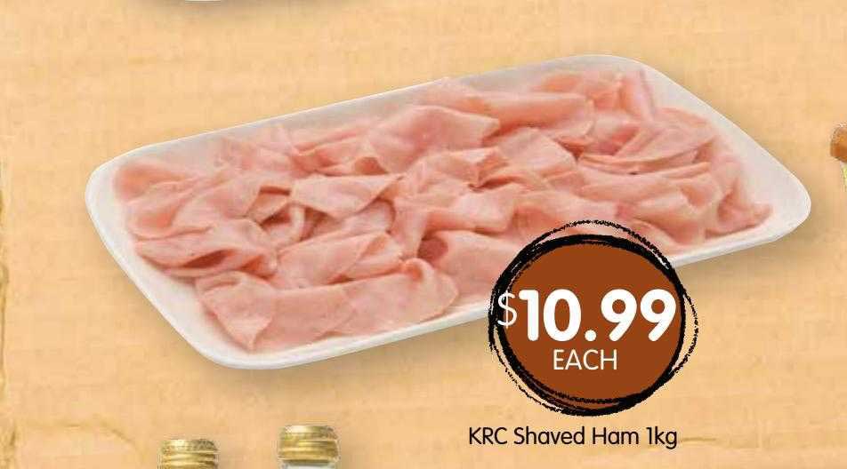 Spudshed Krc Shaves Ham 1kg