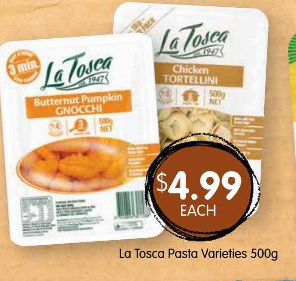 Spudshed La Tosca Pasta 500g