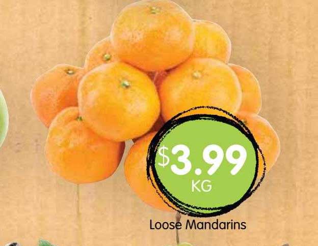 Spudshed Loose Mandarins