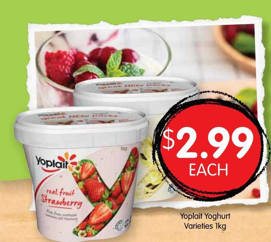 Spudshed Yoplait Yoghurt 1kg