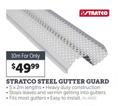 Stratco Stratco Steel Gutter Guard