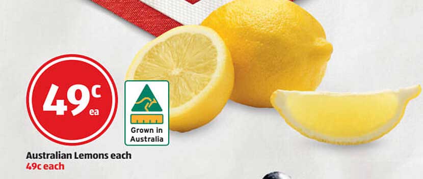 ALDI Australian Lemons