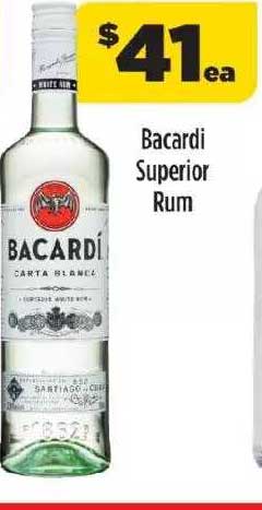 Liquorland Bacardi Superior Rum