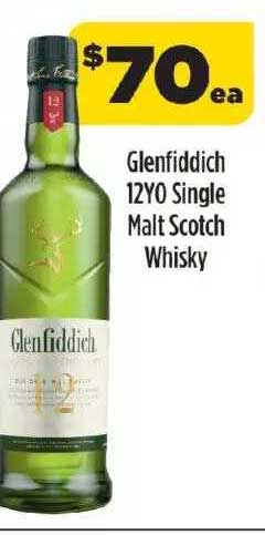 Liquorland Glenfiddich 12YO Single Malt Scotch Whisky