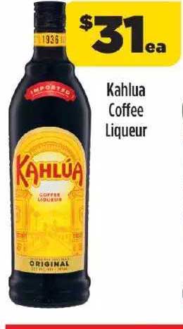 Liquorland Kahlua Coffee Liqueur