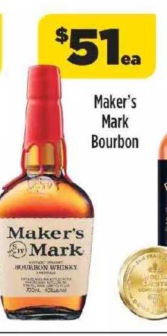 Liquorland Maker's Mark Bourbon