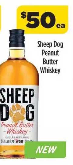 Liquorland Sheep Dog Peanut Butter Whiskey