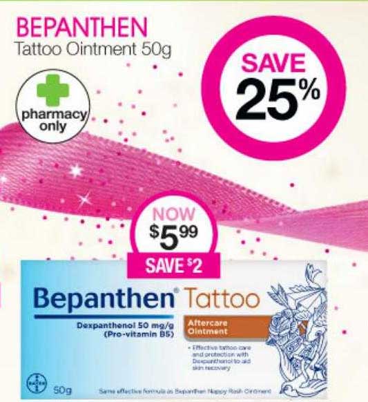 Priceline Bepanthen Tattoo Ointment