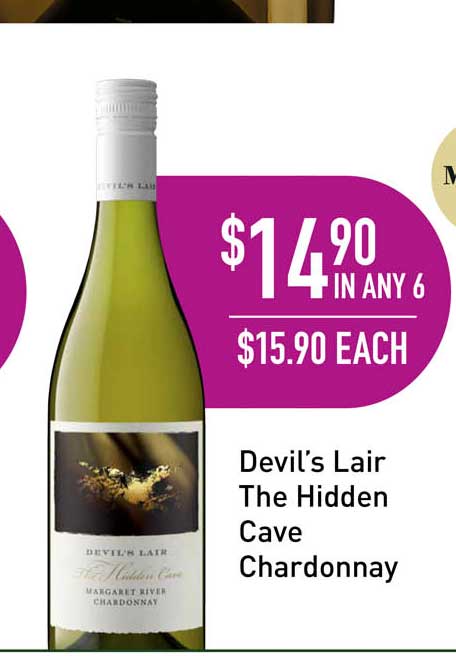 Dan Murphy's Devil's Lair The Hidden Cave Chardonnay
