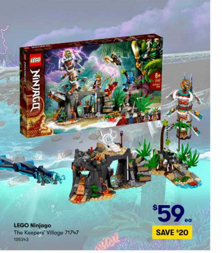 Lego Ninjago The Keepers' Village Offer at BIG W