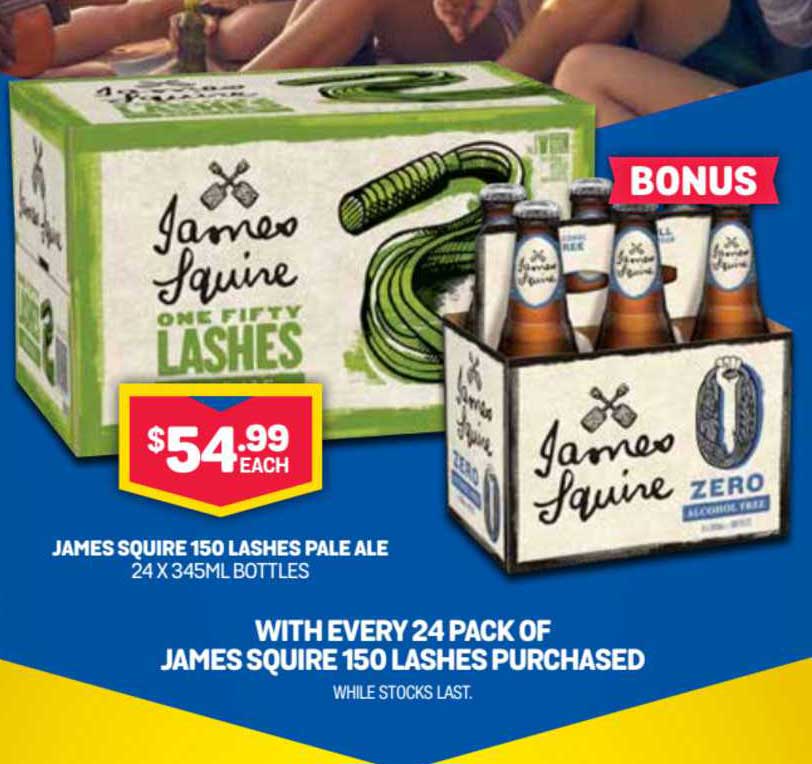 Bottlemart James Squire 150 Lashes Pale Ale