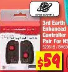 JB-HiFi 3rd Earth Enhanced Controller Pair For Ns
